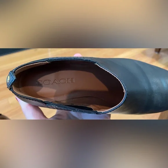 Coach Black Ankle Booties - Picture 6 of 6